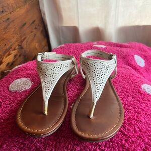 Women's White Sandals
